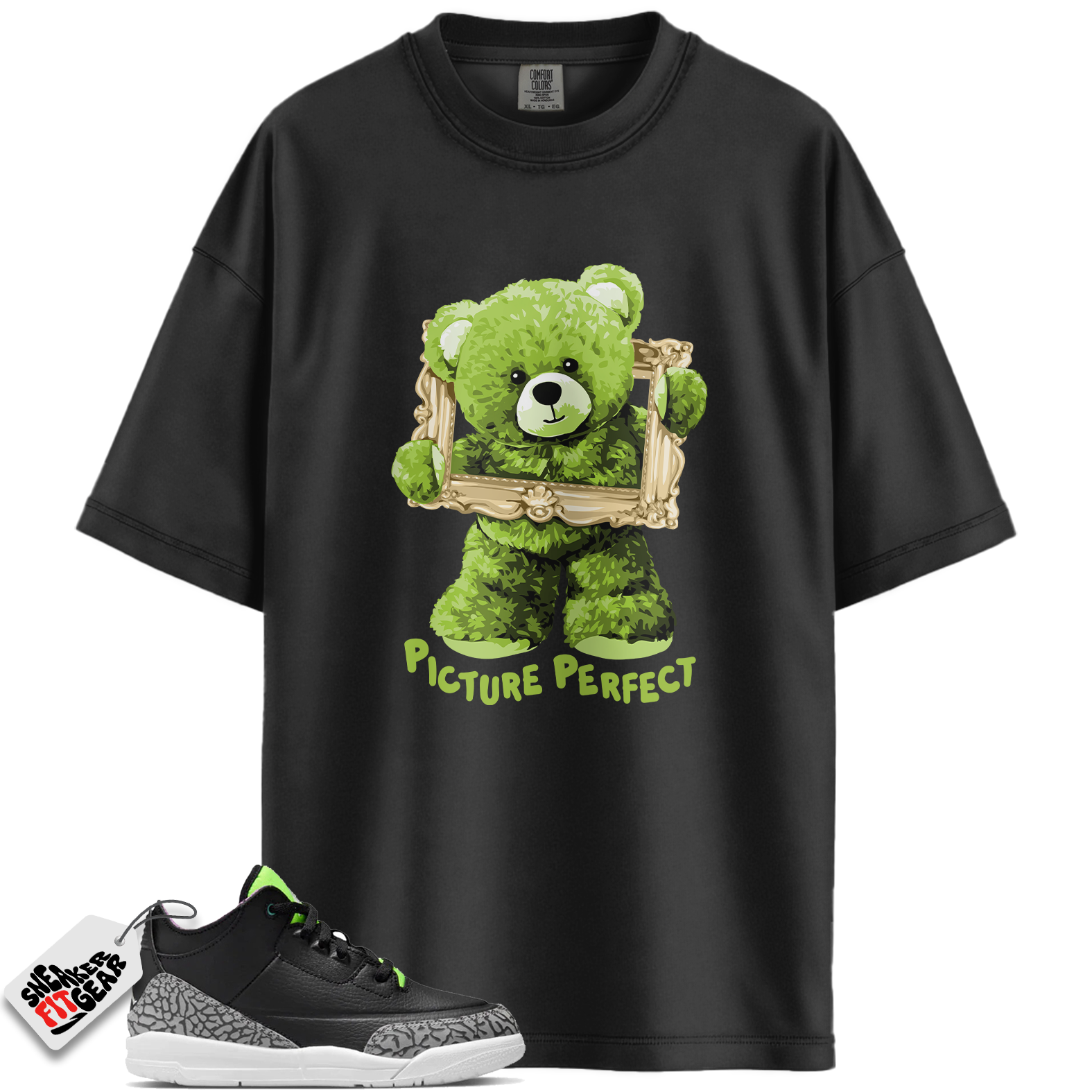 Jordan 3 Retro Electric Green Match Shirts, Picture Perfect Shirt To Match Jordan 3 Retro Electric Green