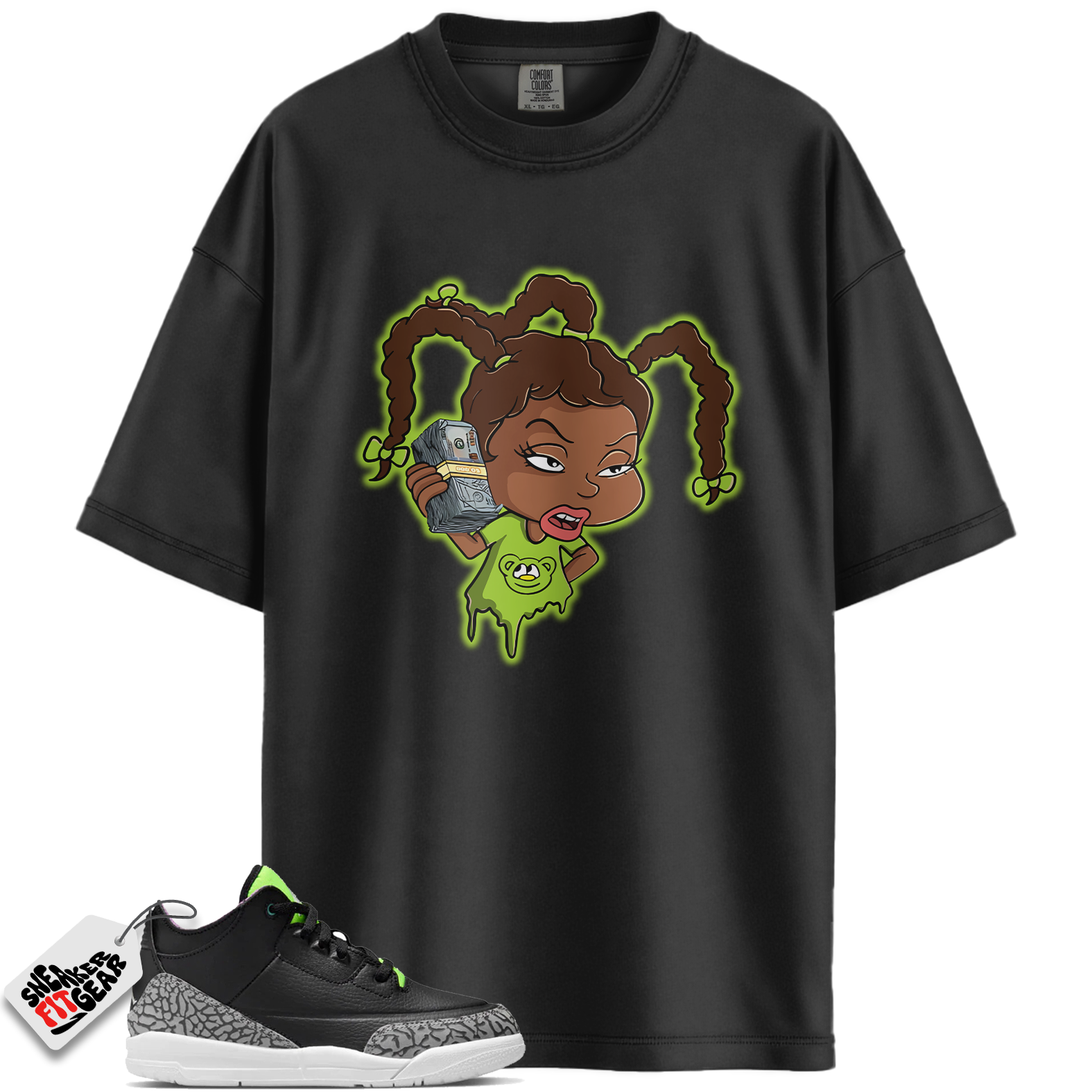Jordan 3 Retro Electric Green Match Shirts, PC To Match Jordan 3 Retro Electric Green