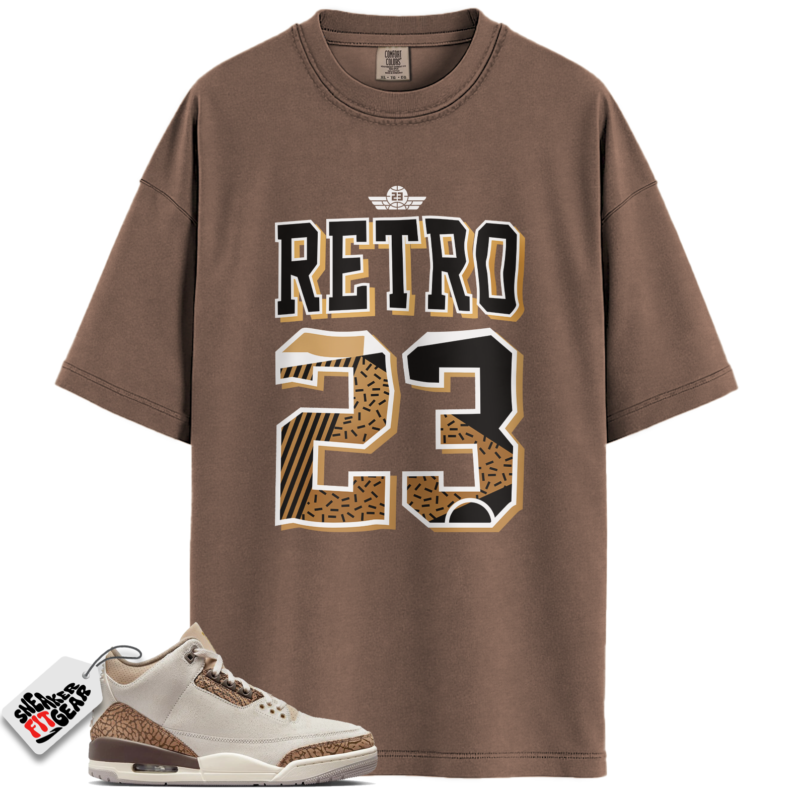 Jordan 3 Retro Palomino Match Shirts, Retro 23 To Match Jordan 3 Retro Palomino