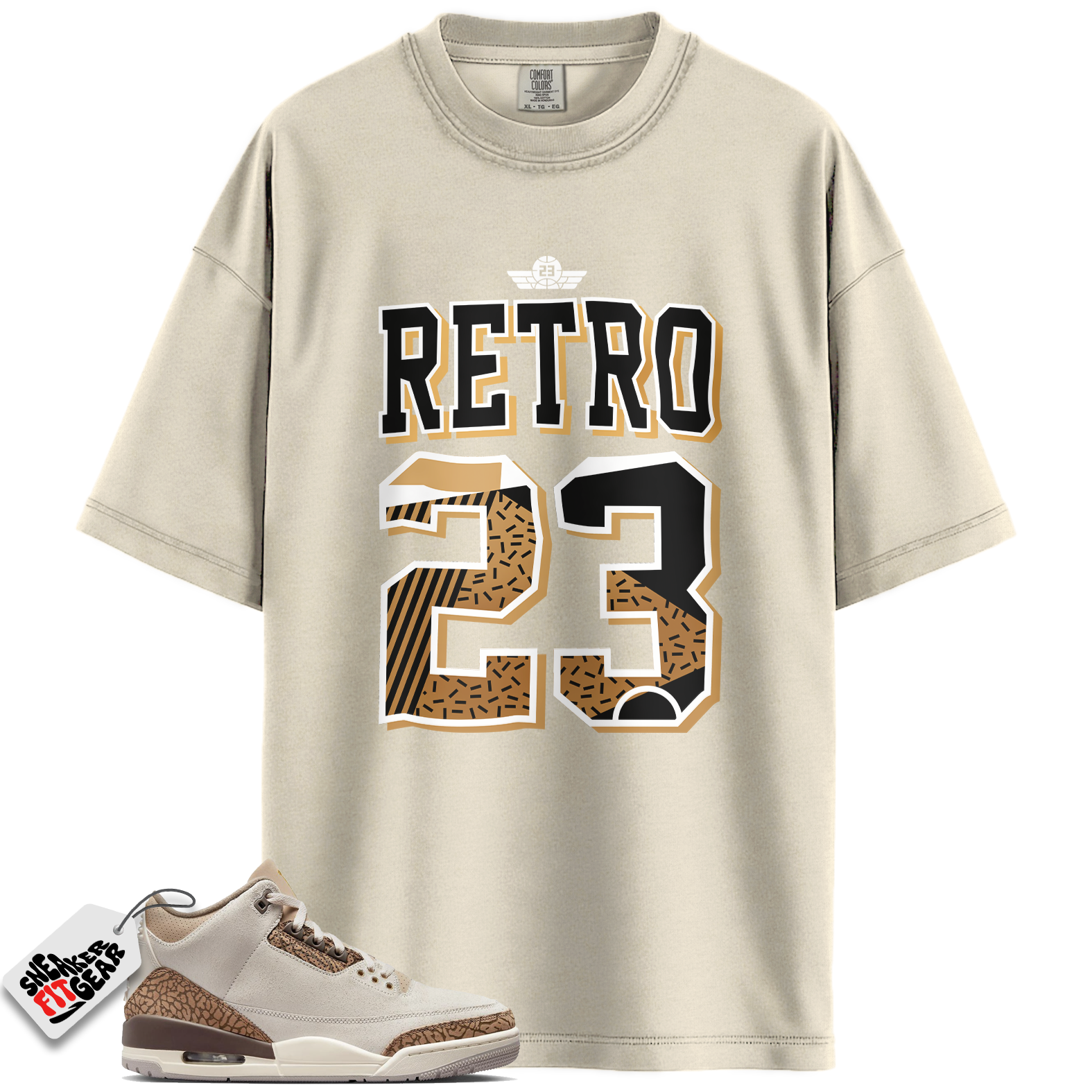 Jordan 3 Retro Palomino Match Shirts, Retro 23 To Match Jordan 3 Retro Palomino