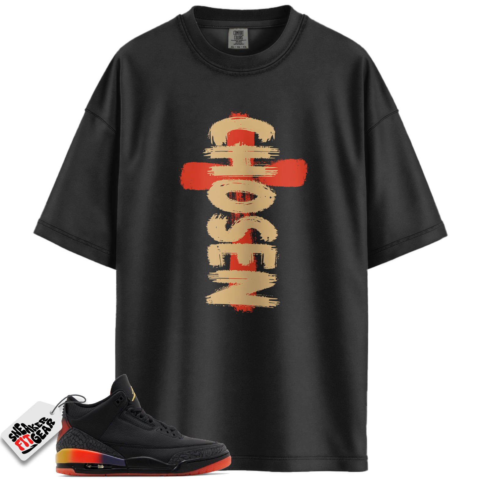 Jordan 3 Retro J Balvin Rio Match Shirts, Chosen To Match Jordan 3 Retro J Balvin Rio