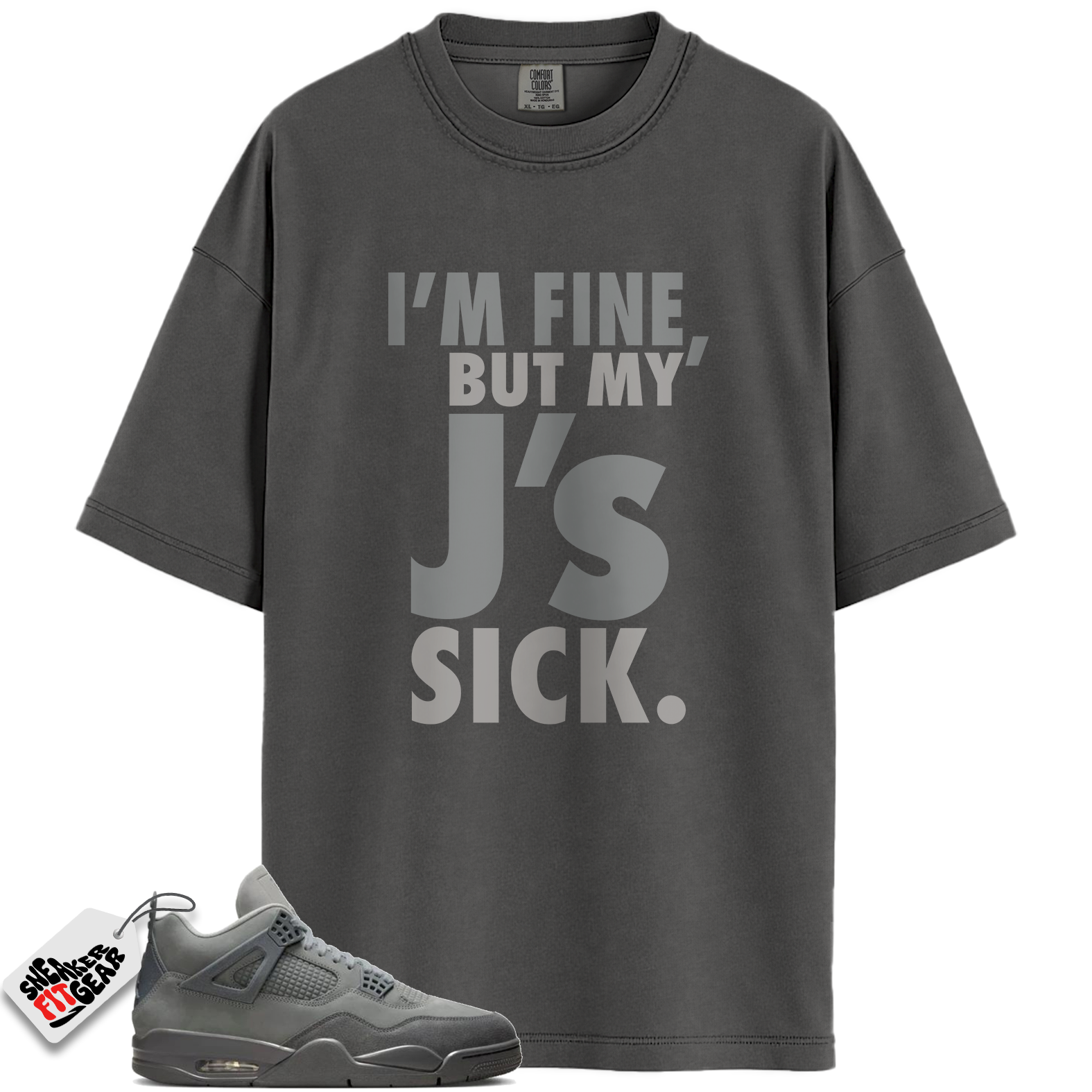 Jordan 4 Retro SE Paris Olympics Wet Cement Match Shirts, Sick Js Shirt To Match Jordan 4 Retro SE Paris Olympics Wet Cement