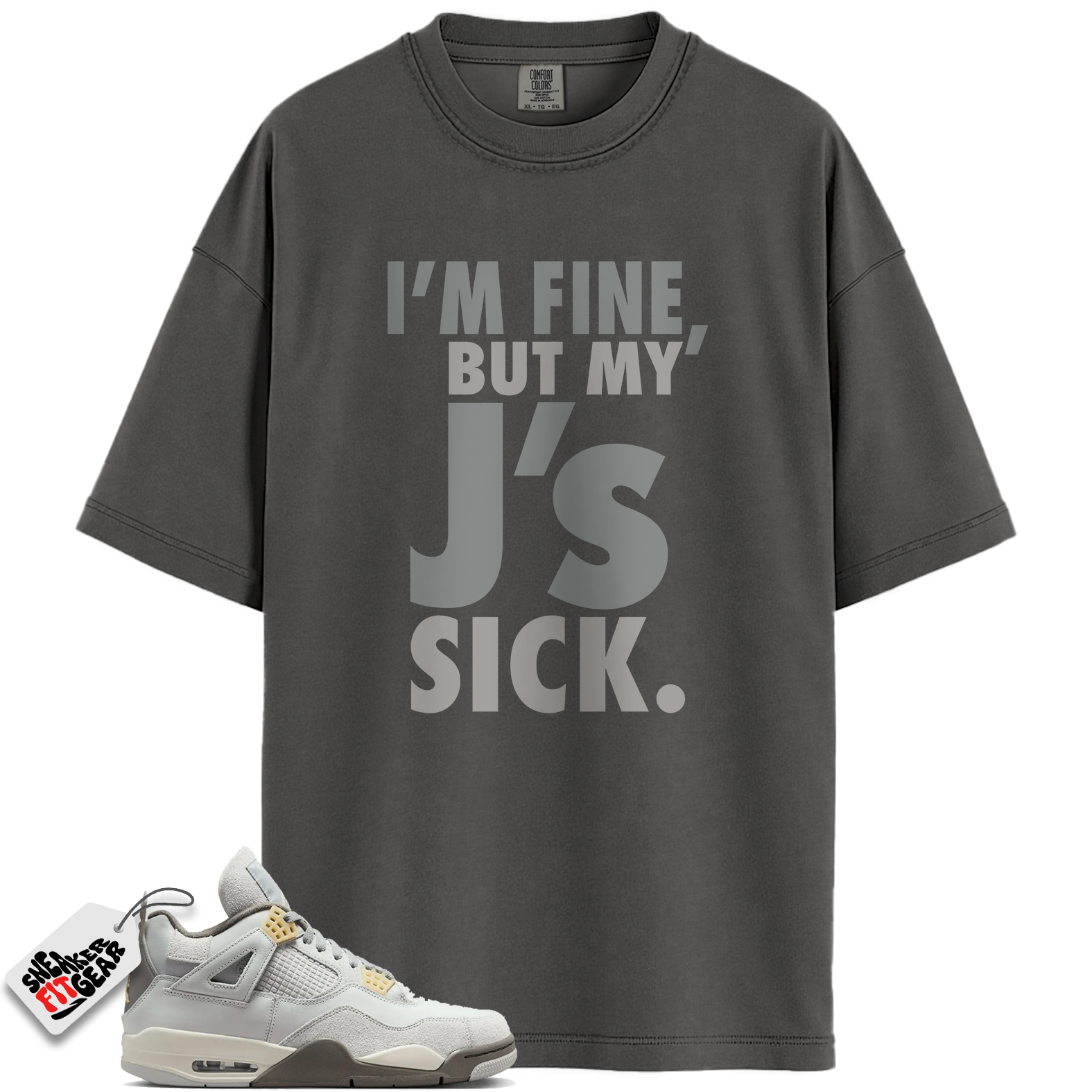 Jordan 4 Retro SE Craft Photon Dust Match Shirts, Sick Js Shirt To Match Jordan 4 Retro SE Craft Photon Dust