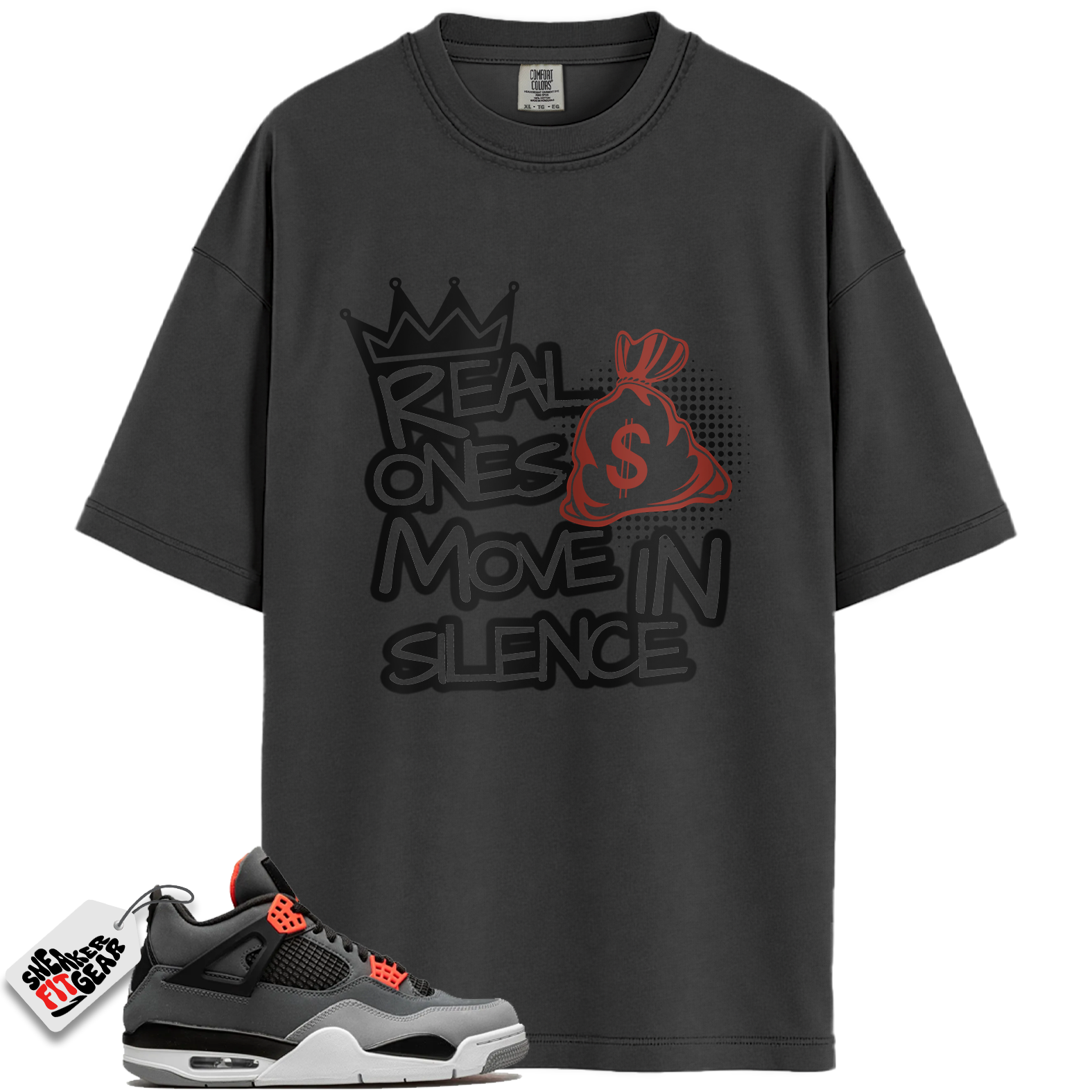 Jordan 4 Retro Infrared Match Shirts, Real Ones Shirt
 To Match Jordan 4 Retro Infrared