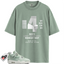 Women's Jordan 4 Retro Seafoam Sail Match Shirts, Box Label Shirt To Match Women's Jordan 4 Retro Seafoam Sail