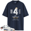 Jordan 4 Retro SB Navy Match Shirts, Sneaker Label Shirt To Match Jordan 4 Retro SB Navy