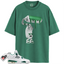 Jordan 4 Retro Oxidized Green Match Shirts, 3D Paint Roller Sneaker Tee To Match Jordan 4 Retro Oxidized Green