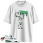 Jordan 4 Retro Oxidized Green Match Shirts, 3D Paint Roller Sneaker Tee To Match Jordan 4 Retro Oxidized Green