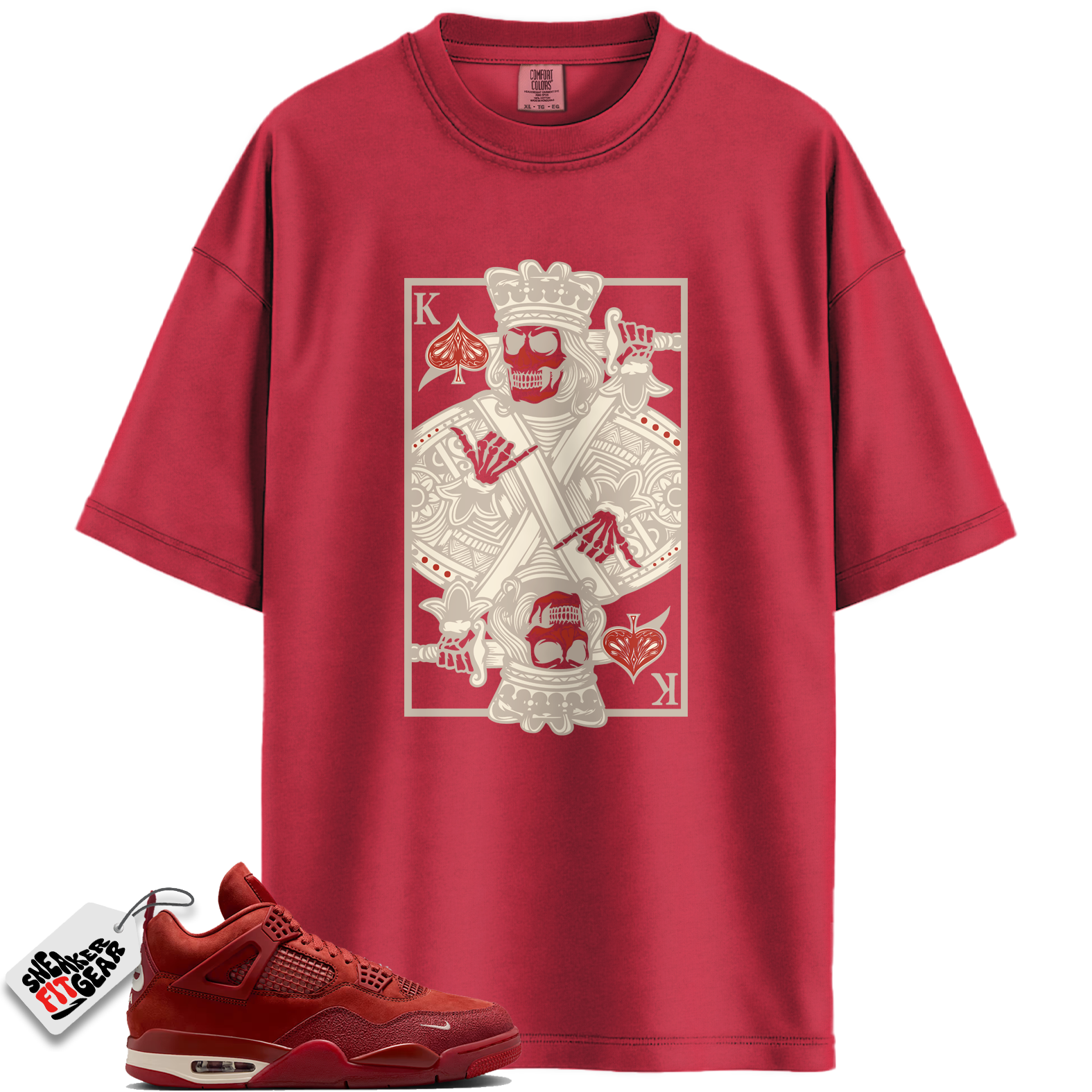 Jordan 4 Retro OG SP Nigel Sylvester Brick by Brick Match Shirts, KC To Match Jordan 4 Retro OG SP Nigel Sylvester Brick by Brick Main image
