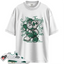 Jordan 4 Retro Oxidized Green Match Shirts, Smile Through The Pain BER Unisex Shirt To Match Jordan 4 Retro Oxidized Green
