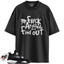 Jordan 4 Retro White Thunder Match Shirts, FCK To Match Jordan 4 Retro White Thunder