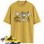 Jordan 4 Retro Lightning Match Shirts, Tees Yellow Finessed To Match Jordan 4 Retro Lightning