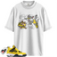 Jordan 4 Retro Lightning Match Shirts, Tees Yellow Finessed To Match Jordan 4 Retro Lightning