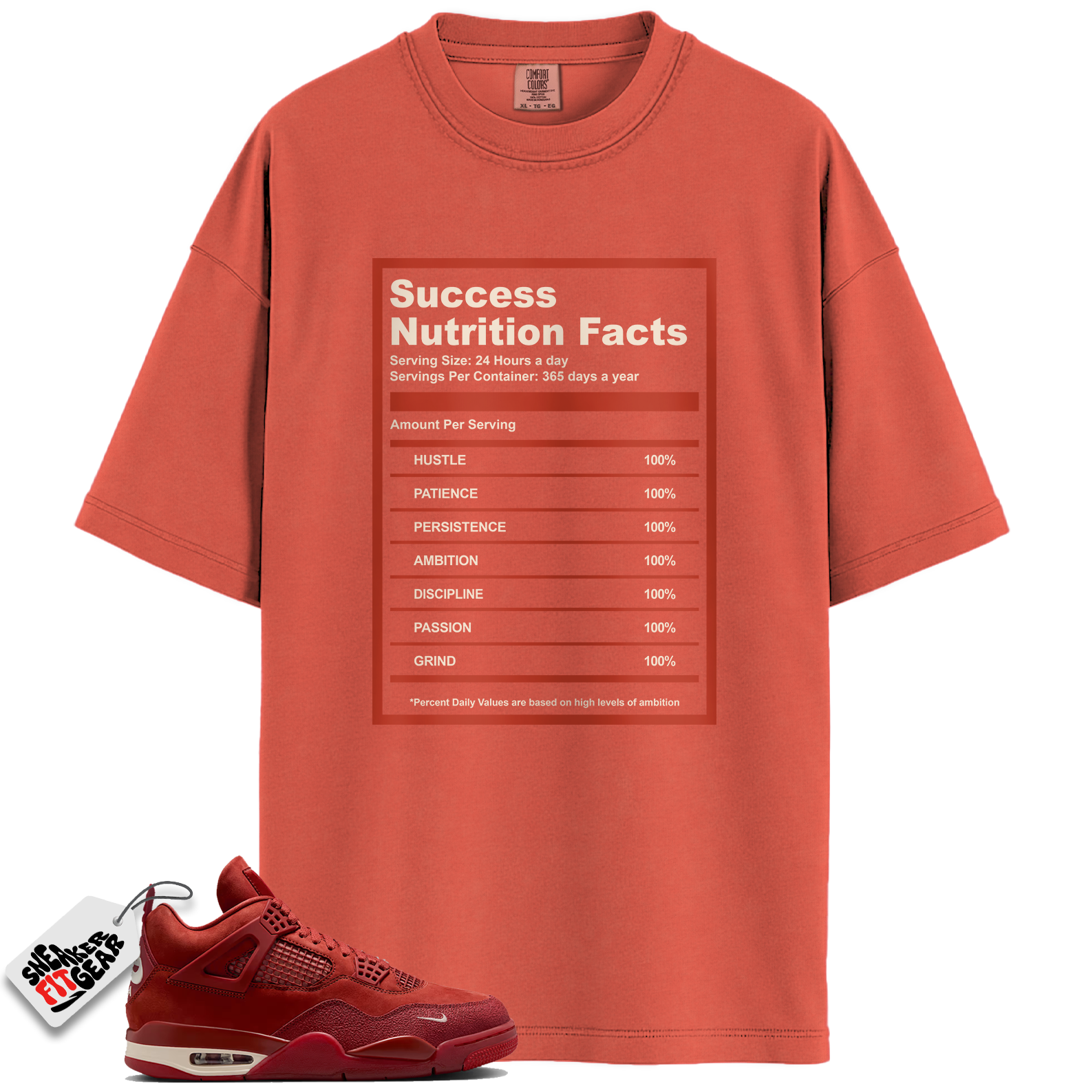 Jordan 4 Retro OG SP Nigel Sylvester Brick by Brick Match Shirts, SUCC To Match Jordan 4 Retro OG SP Nigel Sylvester Brick by Brick