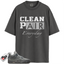 Jordan 4 Retro SE Paris Olympics Wet Cement Match Shirts, Clean Pair Sneaker Tees To Match Jordan 4 Retro SE Paris Olympics Wet Cement