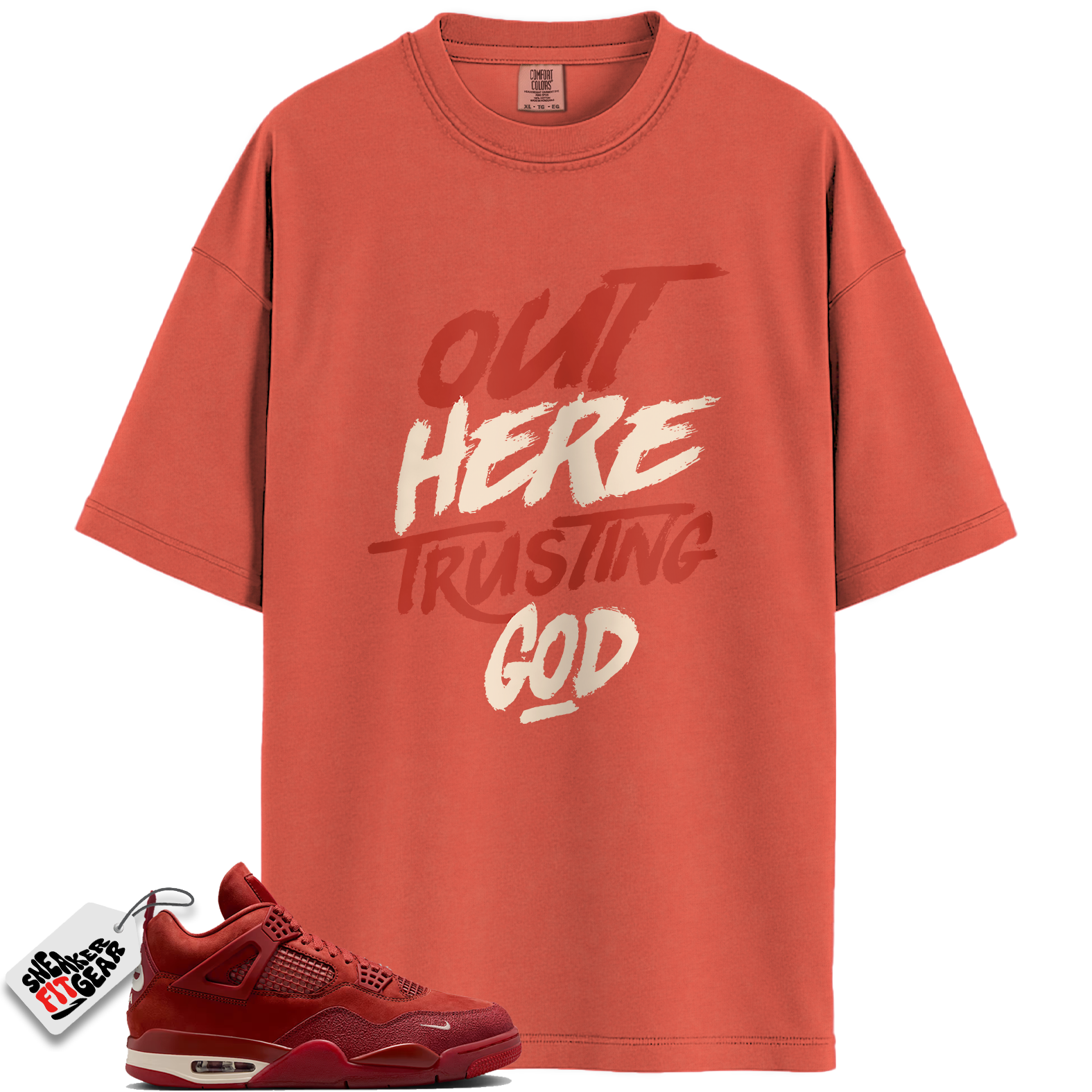 Jordan 4 Retro OG SP Nigel Sylvester Brick by Brick Match Shirts, TG To Match Jordan 4 Retro OG SP Nigel Sylvester Brick by Brick