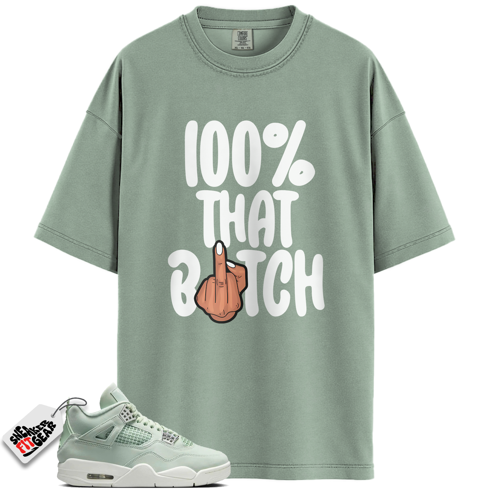 Women's Jordan 4 Retro Seafoam Sail Match Shirts, 100 Shirts To Match Women's Jordan 4 Retro Seafoam Sail
