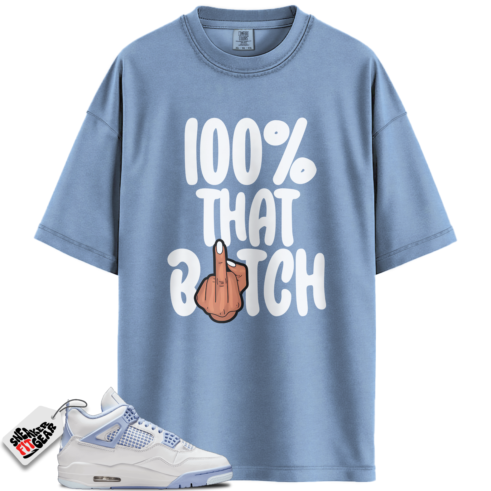 Women's Jordan 4 Retro Forget Me Not Match Shirts, 100 Shirts To Match Women's Jordan 4 Retro Forget Me Not Main image