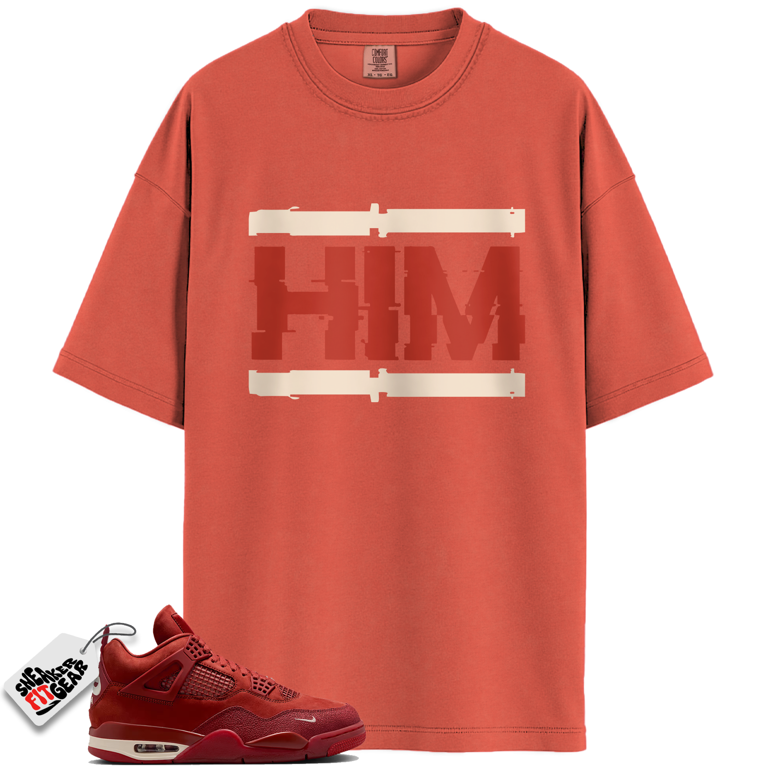 Jordan 4 Retro OG SP Nigel Sylvester Brick by Brick Match Shirts, HIM To Match Jordan 4 Retro OG SP Nigel Sylvester Brick by Brick