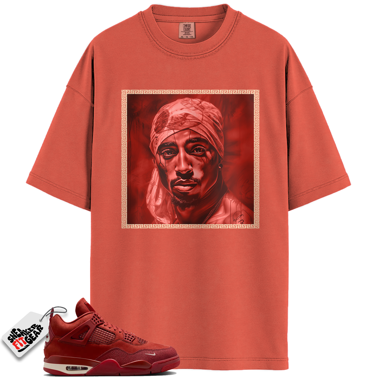 Jordan 4 Retro OG SP Nigel Sylvester Brick by Brick Match Shirts, PAC To Match Jordan 4 Retro OG SP Nigel Sylvester Brick by Brick Main image