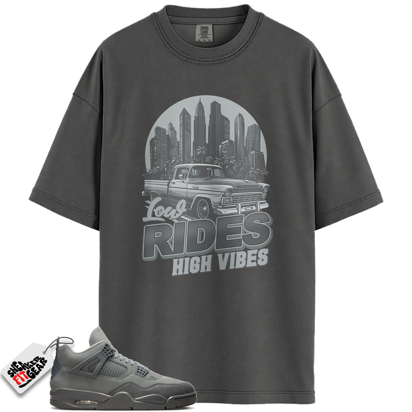 Jordan 4 Retro SE Paris Olympics Wet Cement Match Shirts, Low Ride Sneaker Shirt To Match Jordan 4 Retro SE Paris Olympics Wet Cement