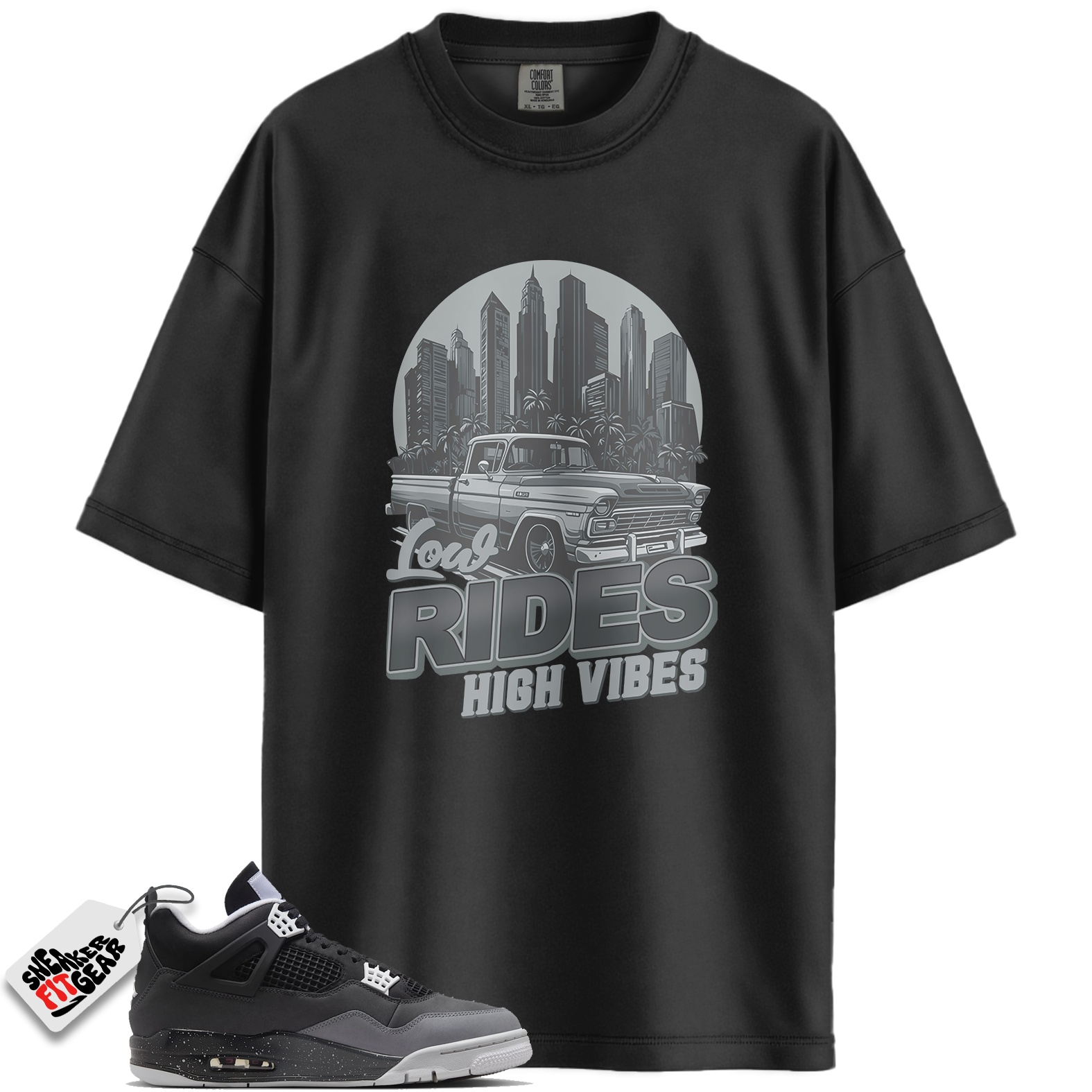Jordan 4 Retro Fear (2024) Match Shirts, Low Ride Sneaker Shirt To Match Jordan 4 Retro Fear (2024) Main image