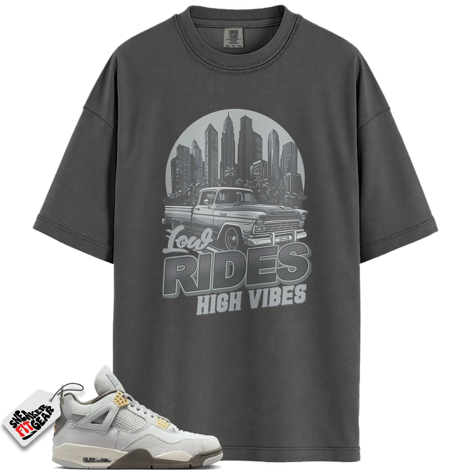 Jordan 4 Retro SE Craft Photon Dust Match Shirts, Low Ride Sneaker Shirt To Match Jordan 4 Retro SE Craft Photon Dust