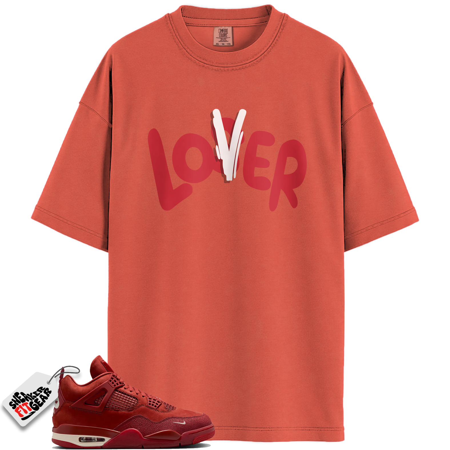 Jordan 4 Retro OG SP Nigel Sylvester Brick by Brick Match Shirts, Lover Loser To Match Jordan 4 Retro OG SP Nigel Sylvester Brick by Brick Main image