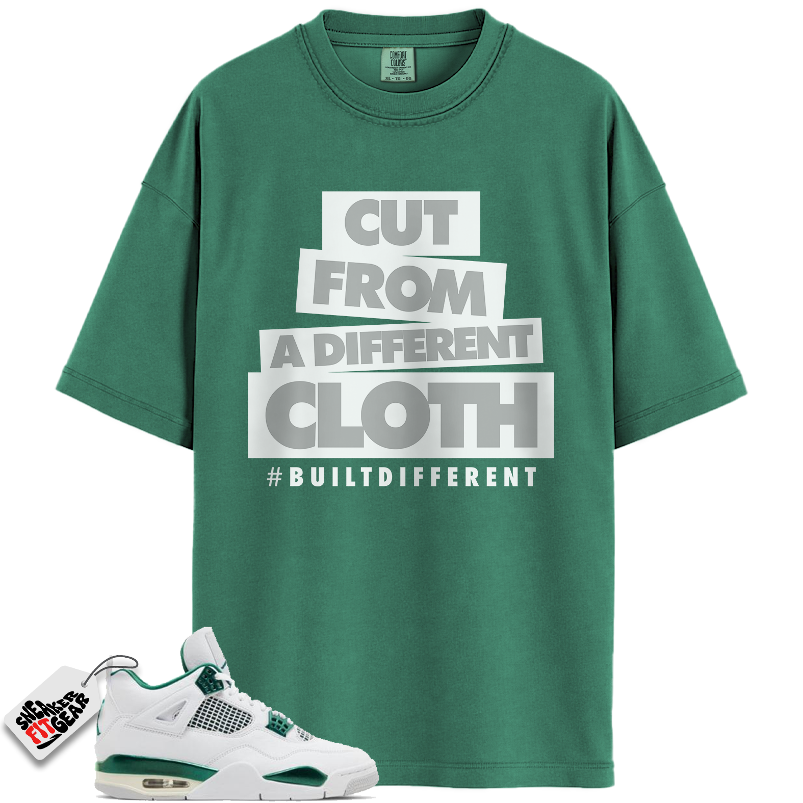 Jordan 4 Retro Oxidized Green Match Shirts, CLOTH T-Shirt To Match Jordan 4 Retro Oxidized Green