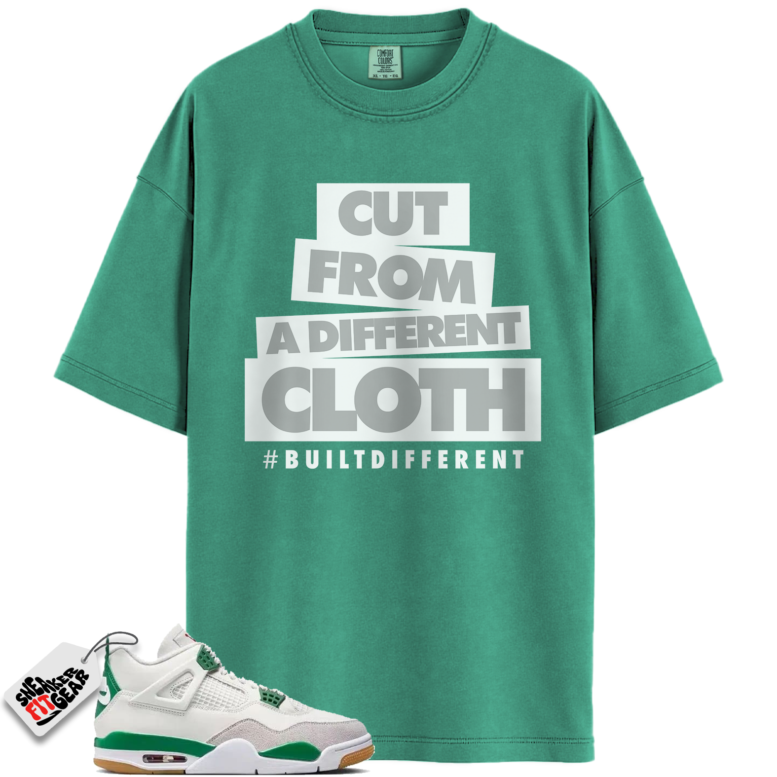 Jordan 4 Retro SB Pine Green Match Shirts, CLOTH T-Shirt To Match Jordan 4 Retro SB Pine Green Main image