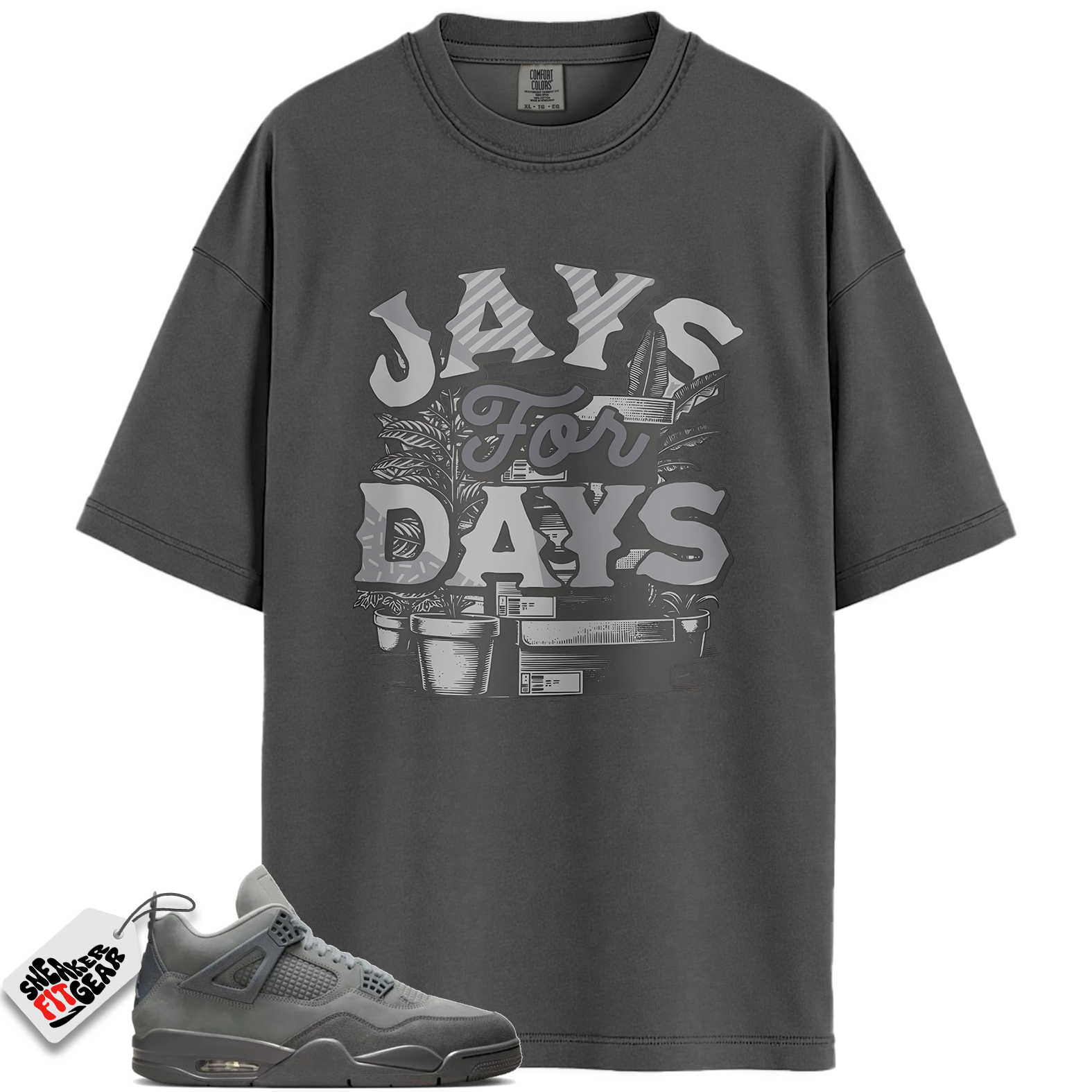 Jordan 4 Retro SE Paris Olympics Wet Cement Match Shirts, Stacked Shirt To Match Jordan 4 Retro SE Paris Olympics Wet Cement