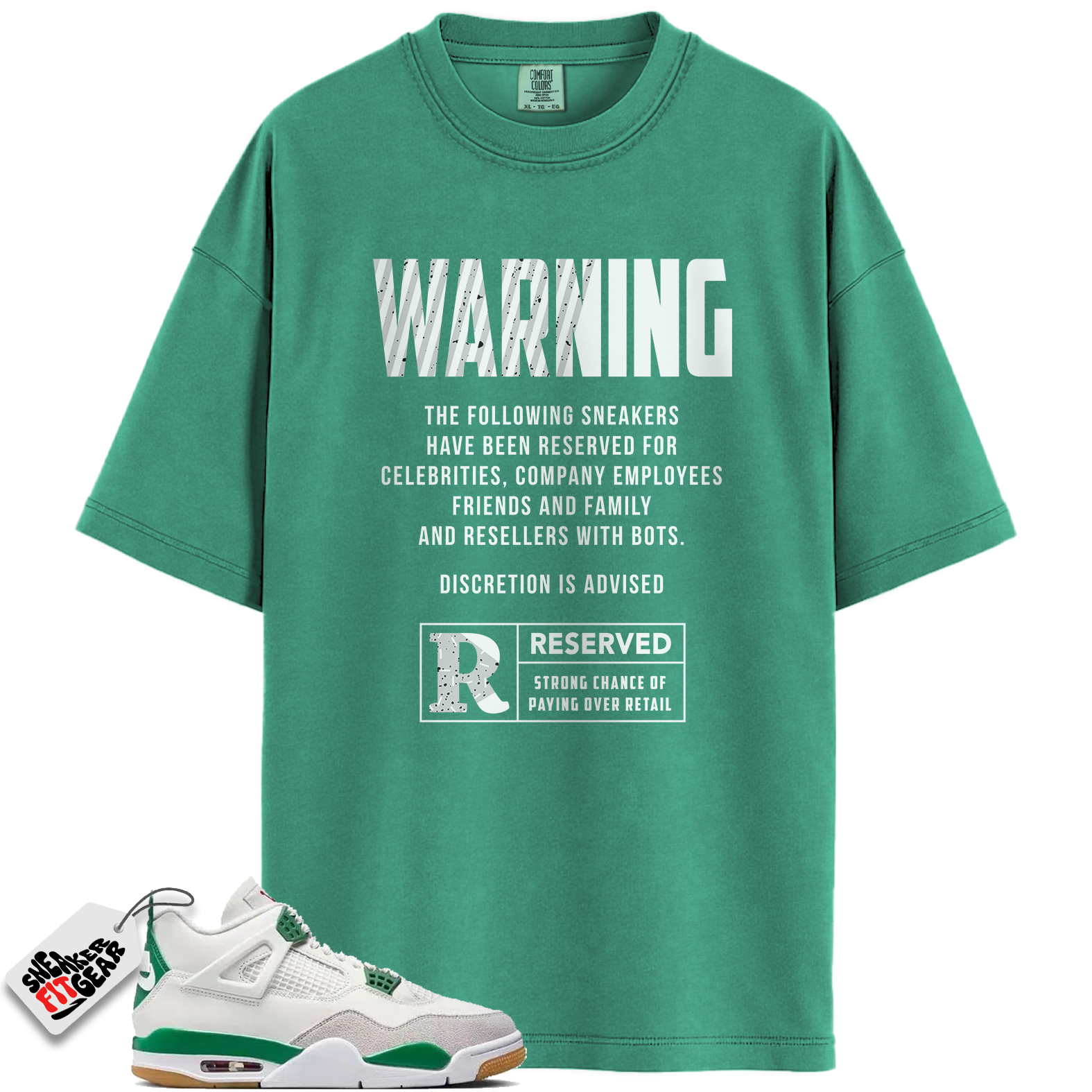 Jordan 4 Retro SB Pine Green Match Shirts, Reserved Midnight Navy Shirt To Match Jordan 4 Retro SB Pine Green