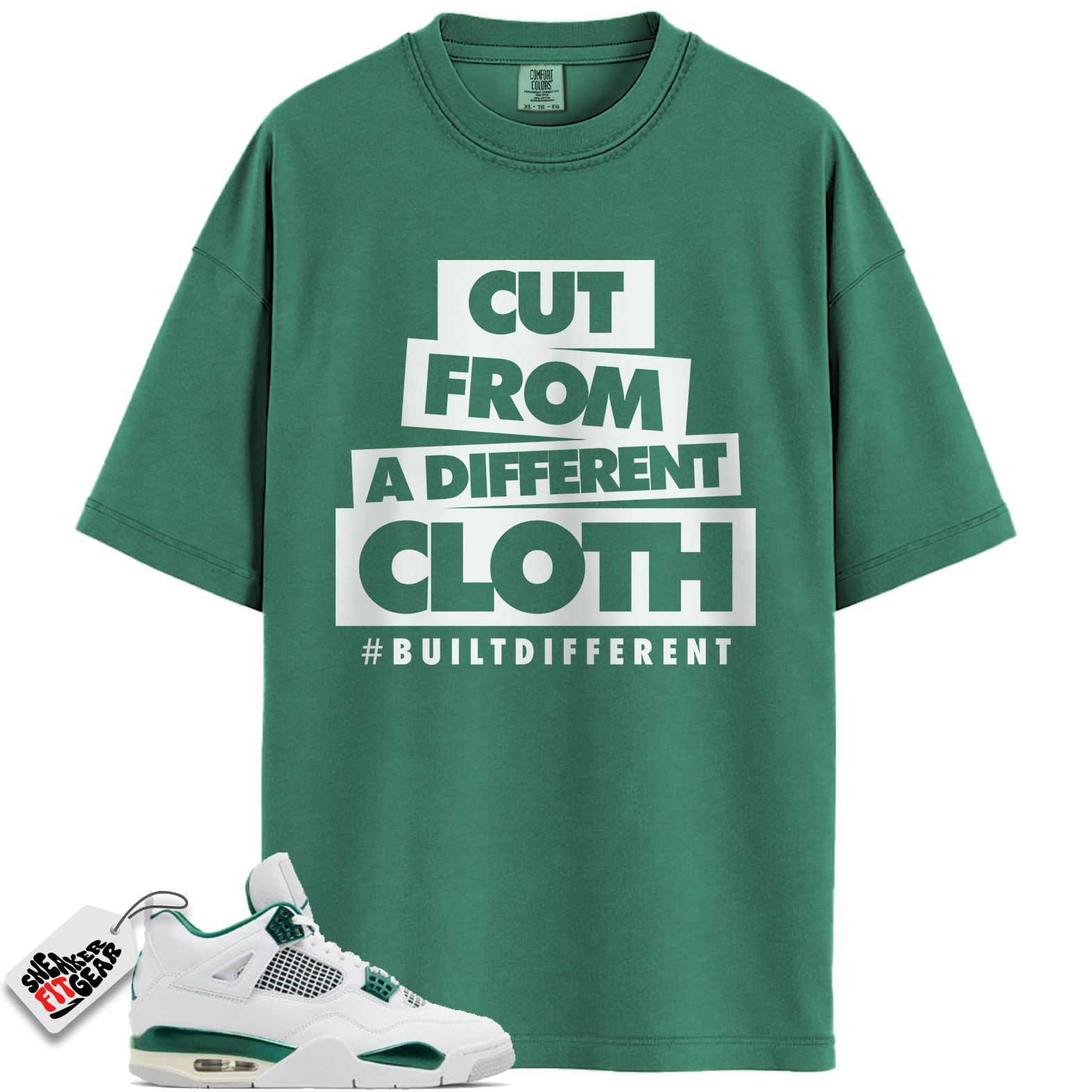 Jordan 4 Retro Oxidized Green Match Shirts, CLOTH Shirts To Match Jordan 4 Retro Oxidized Green Main image