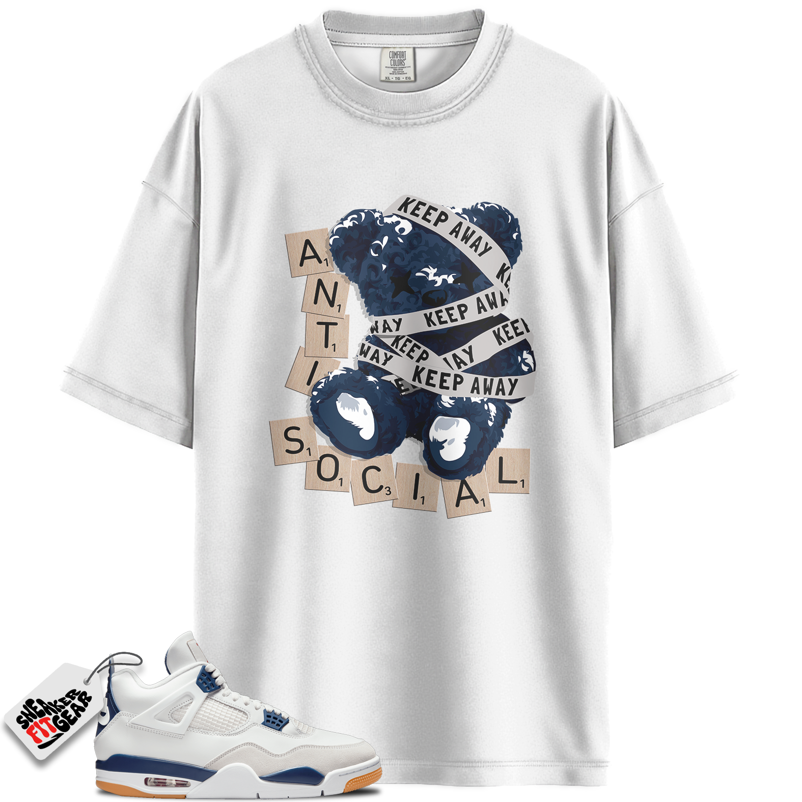 Jordan 4 Retro SB Navy Match Shirts, ANTI To Match Jordan 4 Retro SB Navy