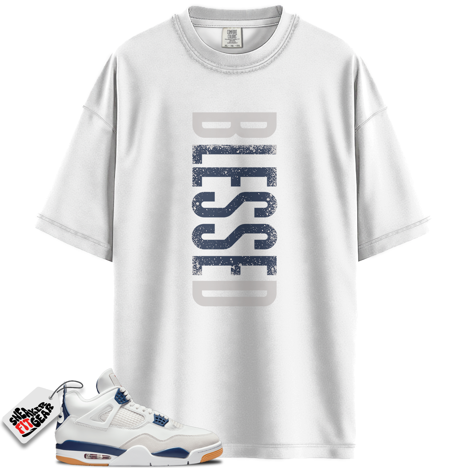 Jordan 4 Retro SB Navy Match Shirts, VERTBLS To Match Jordan 4 Retro SB Navy Main image