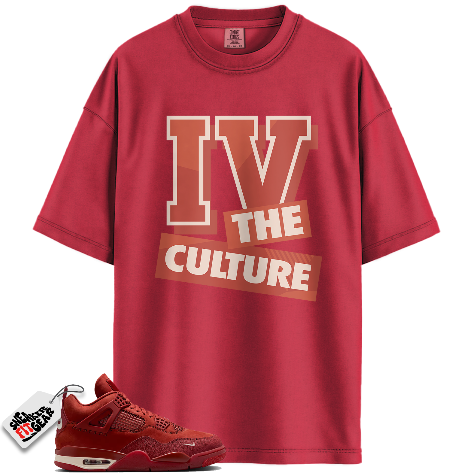 Jordan 4 Retro OG SP Nigel Sylvester Brick by Brick Match Shirts, For The Culture Shirt To Match Jordan 4 Retro OG SP Nigel Sylvester Brick by Brick