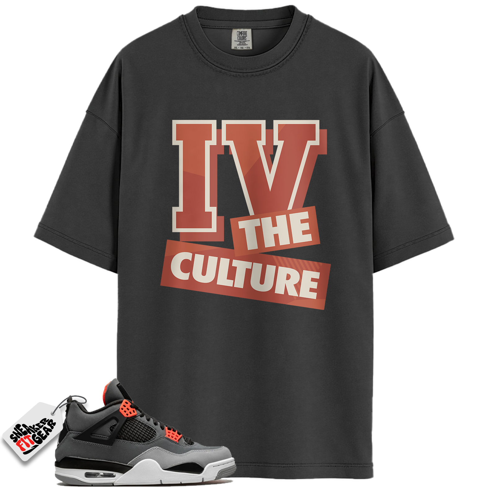 Jordan 4 Retro Infrared Match Shirts, For The Culture Shirt To Match Jordan 4 Retro Infrared