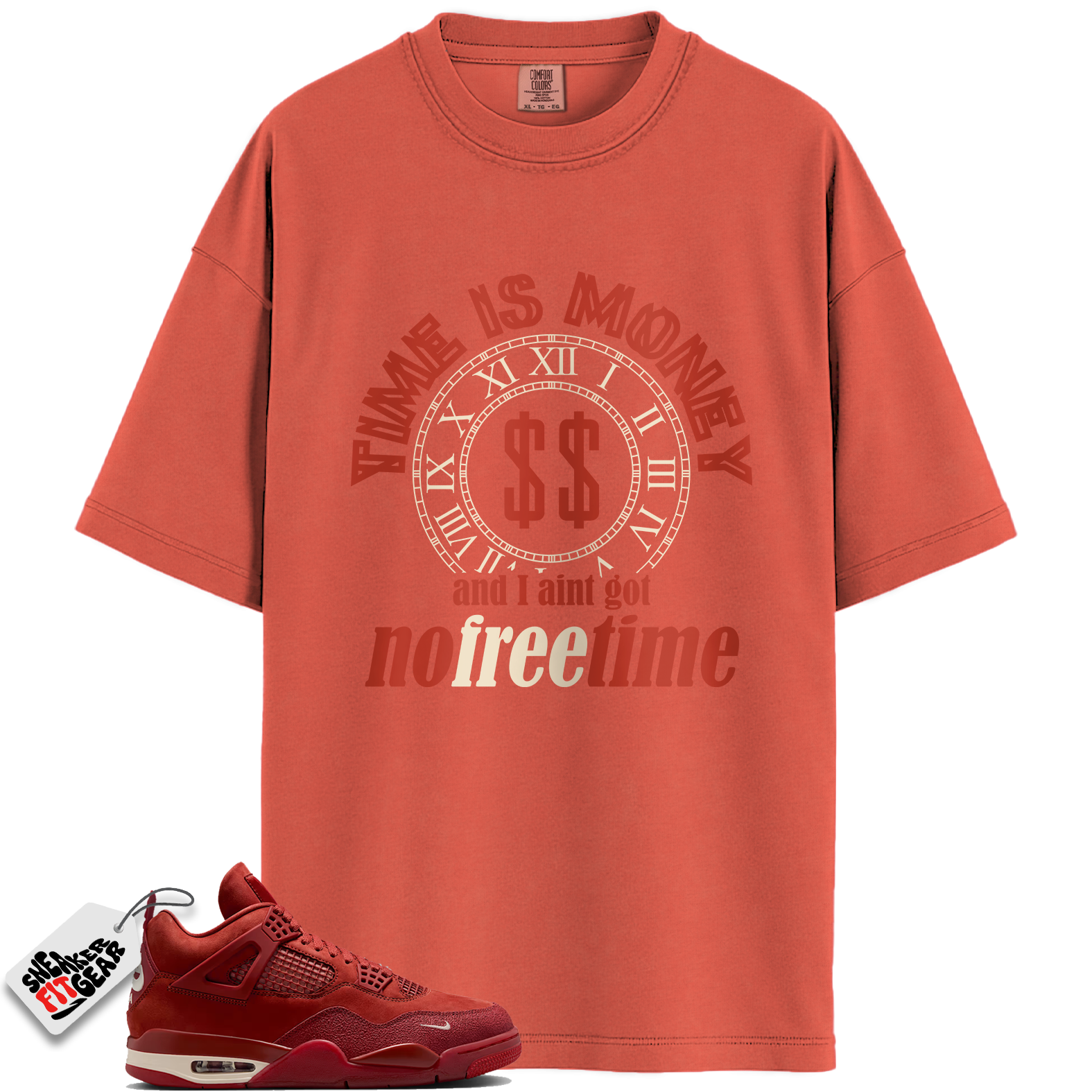 Jordan 4 Retro OG SP Nigel Sylvester Brick by Brick Match Shirts, FREE To Match Jordan 4 Retro OG SP Nigel Sylvester Brick by Brick Main image