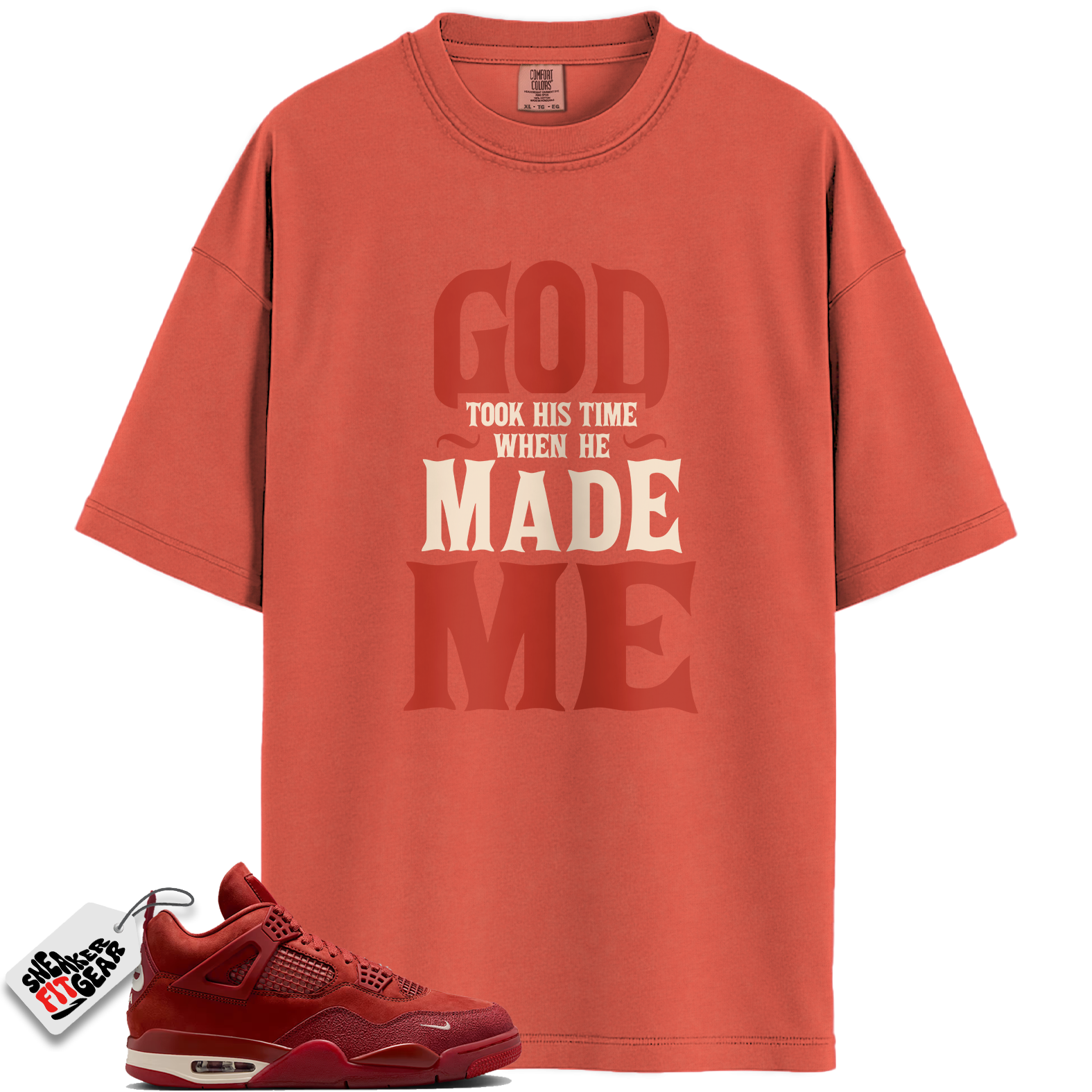 Jordan 4 Retro OG SP Nigel Sylvester Brick by Brick Match Shirts, GTHT To Match Jordan 4 Retro OG SP Nigel Sylvester Brick by Brick