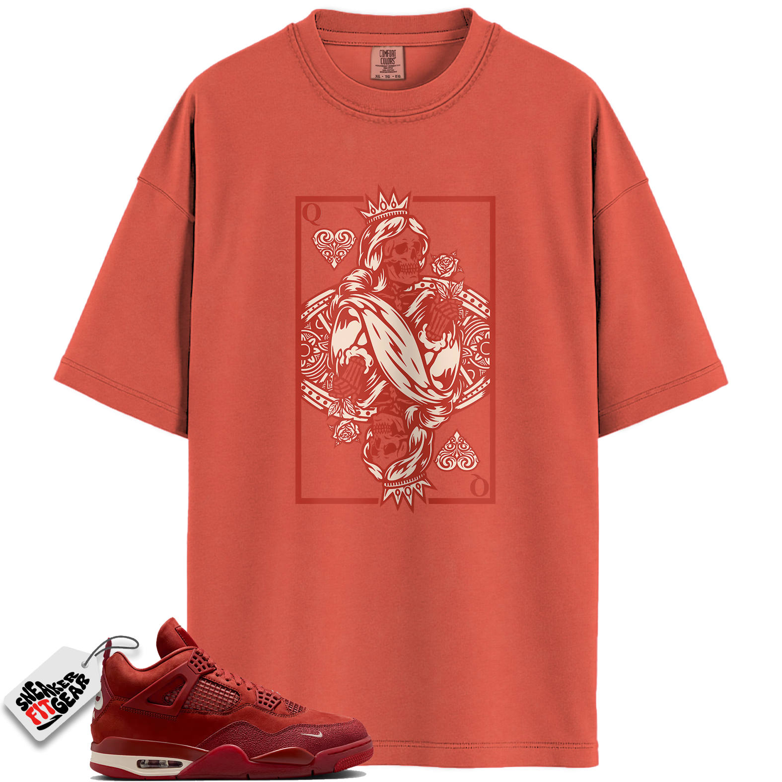 Jordan 4 Retro OG SP Nigel Sylvester Brick by Brick Match Shirts, QC To Match Jordan 4 Retro OG SP Nigel Sylvester Brick by Brick