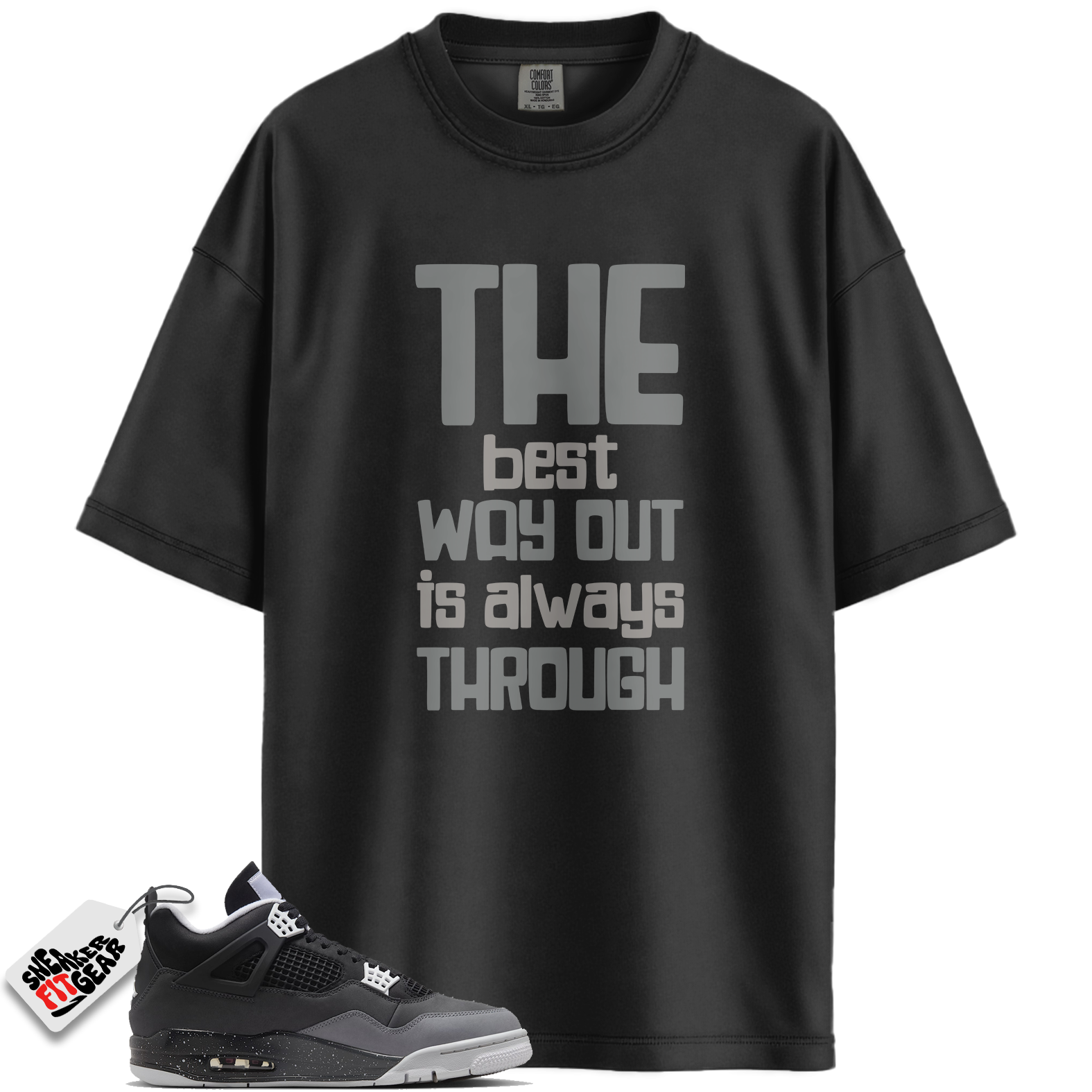 Jordan 4 Retro Fear (2024) Match Shirts, Best Way Shirt To Match Jordan 4 Retro Fear (2024) Main image