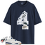 Jordan 4 Retro SB Navy Match Shirts, Number 4 Shirt To Match Jordan 4 Retro SB Navy