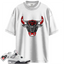 Jordan 4 Retro White Cement (2025) Match Shirts, Buffalo Head  To Match Jordan 4 Retro White Cement (2025)