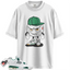 Jordan 4 Retro Oxidized Green Match Shirts, Mischief Sneaker T-Shirt To Match Jordan 4 Retro Oxidized Green