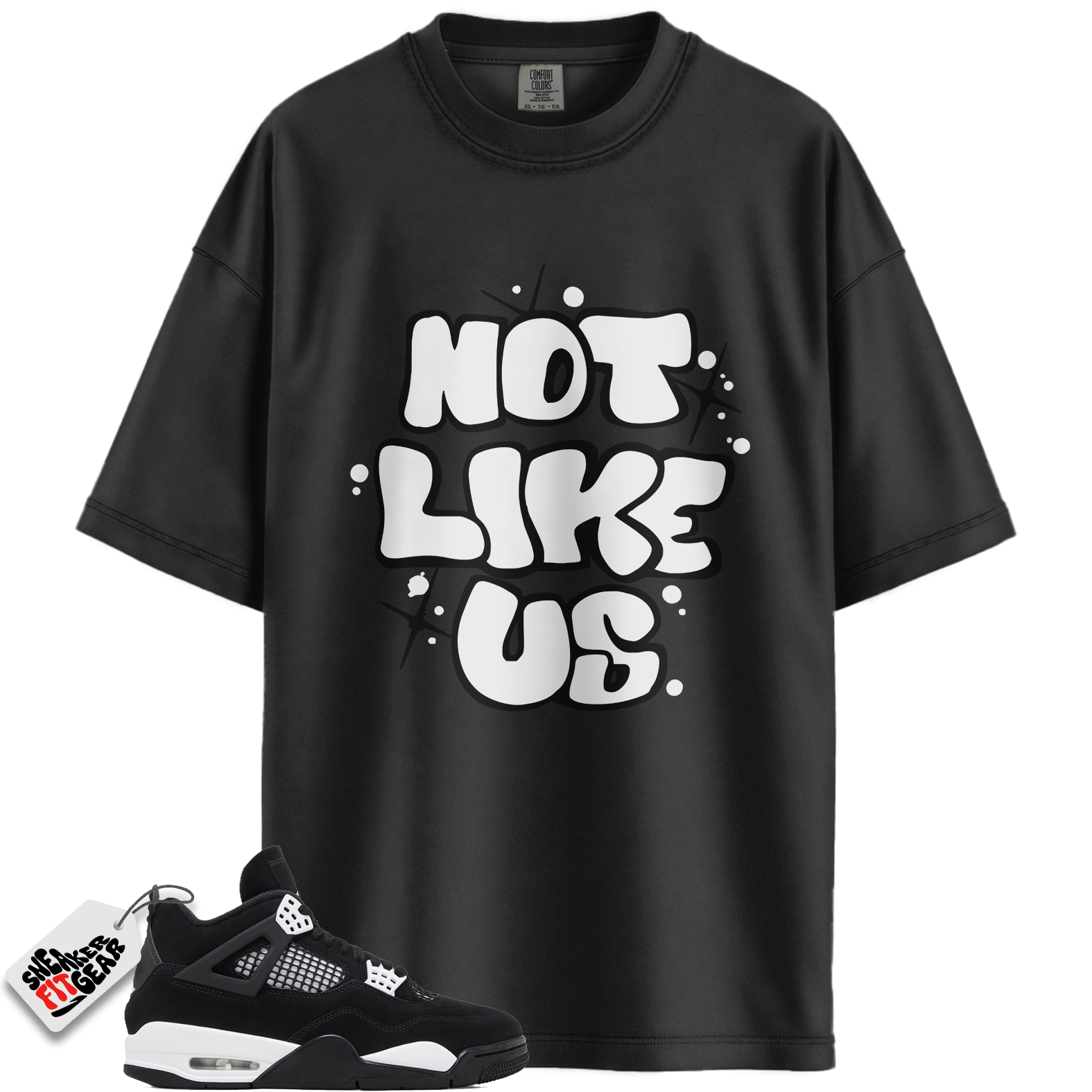 Jordan 4 Retro White Thunder Match Shirts, Not Like Us Shirts To Match Jordan 4 Retro White Thunder