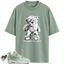 Women's Jordan 4 Retro Seafoam Sail Match Shirts, SMILE Shirts To Match Women's Jordan 4 Retro Seafoam Sail