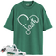 Jordan 4 Retro Oxidized Green Match Shirts, FAITH To Match Jordan 4 Retro Oxidized Green