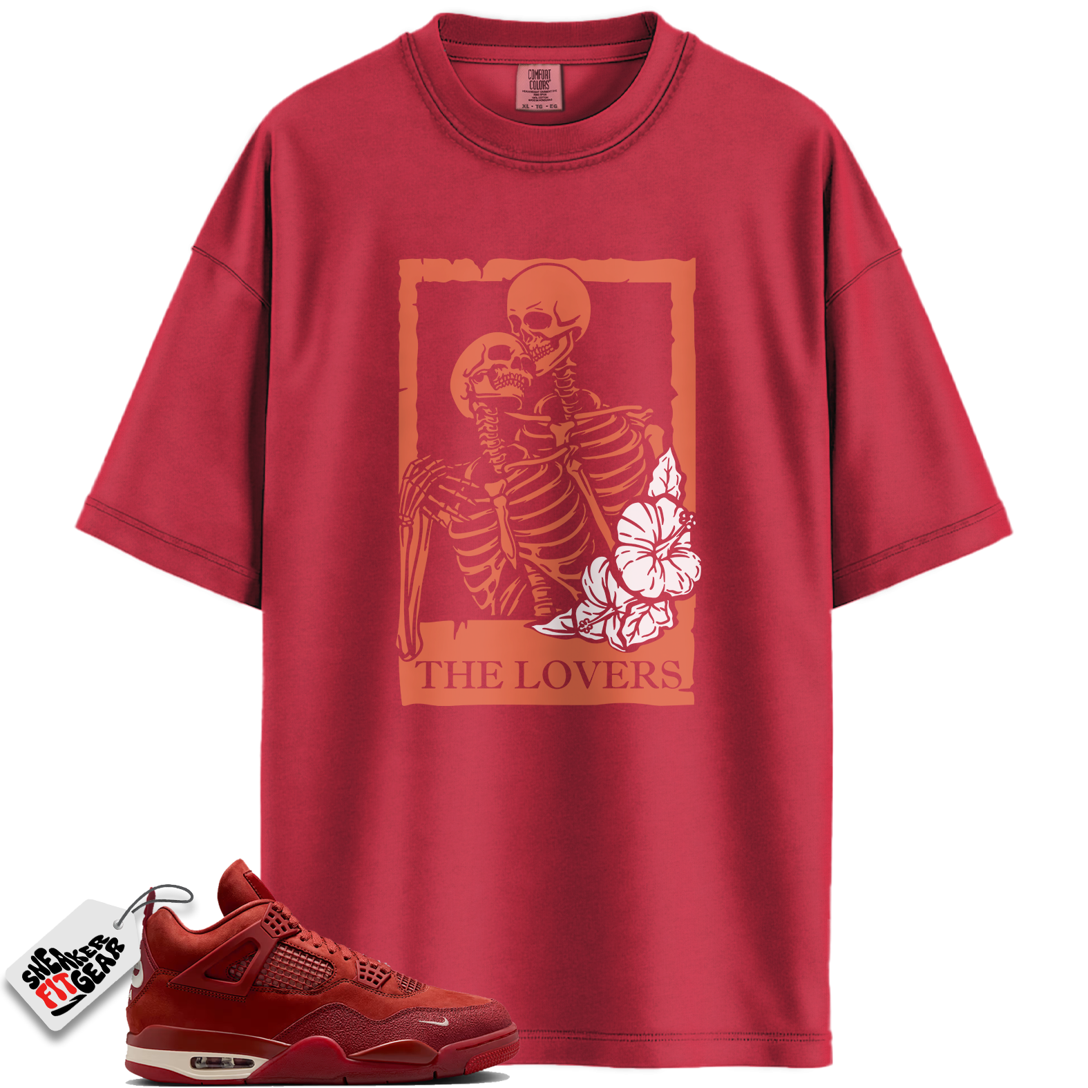 Jordan 4 Retro OG SP Nigel Sylvester Brick by Brick Match Shirts, Lovers T-Shirt To Match Jordan 4 Retro OG SP Nigel Sylvester Brick by Brick