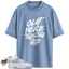 Women's Jordan 4 Retro Forget Me Not Match Shirts, Out Here Trusting God To Match Women's Jordan 4 Retro Forget Me Not