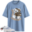 Women's Jordan 4 Retro Forget Me Not Match Shirts, Anti Social To Match Women's Jordan 4 Retro Forget Me Not